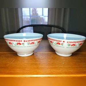Vintage Action Industries‎ Rice Bowls (2)